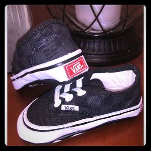 Infant Vans slip on crib shoes